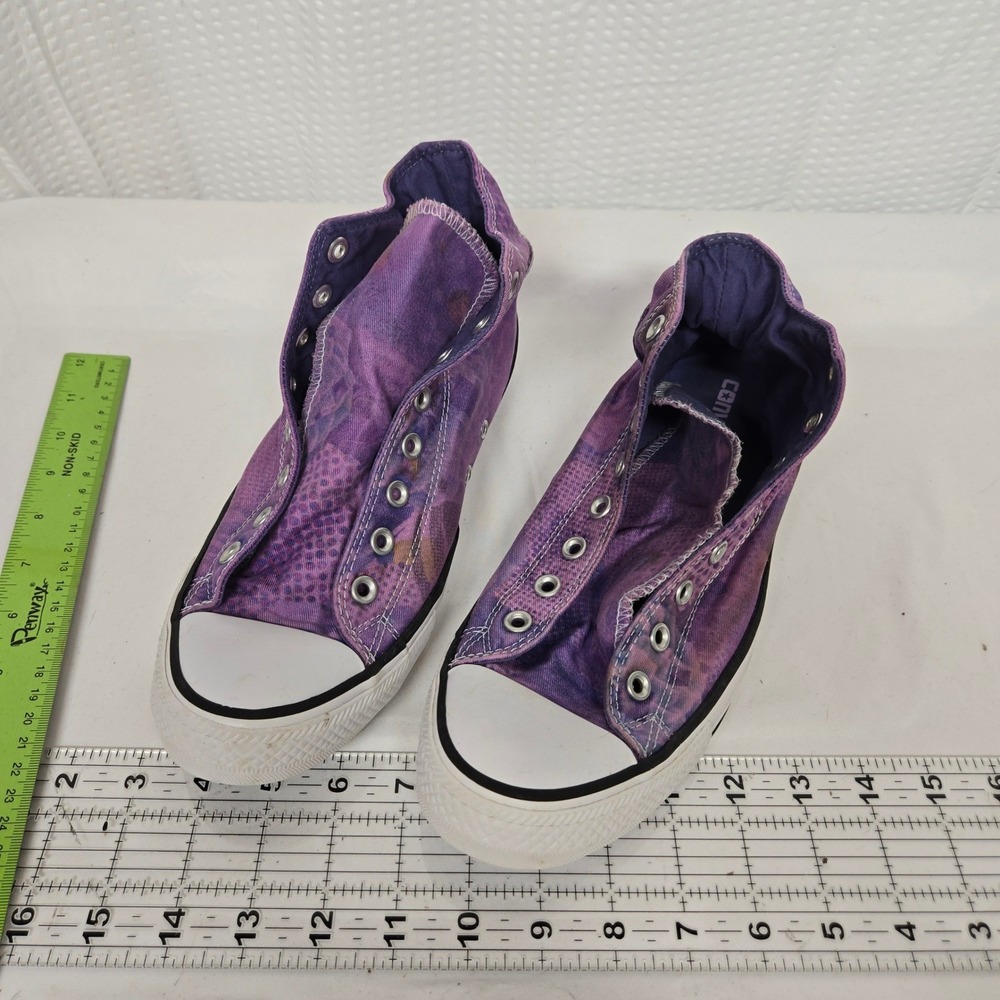Converse Chuck Taylor All Star High Top Purple Tie Dye Galaxy Womens 11 553295F
